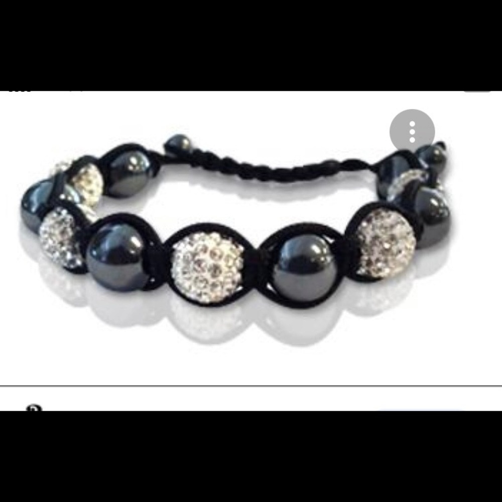 🎁3/$30 Acosta Clear Czech Shamballa Bracelet